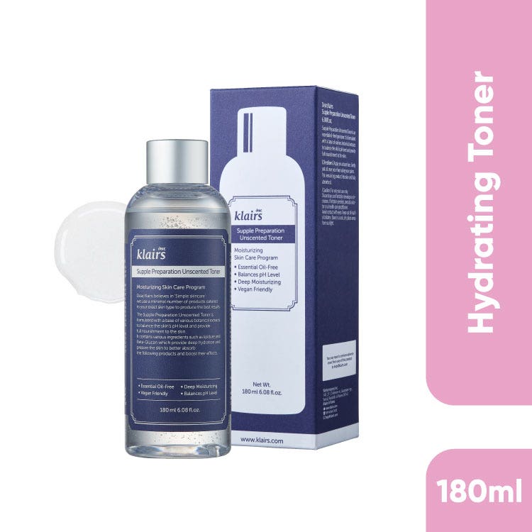 Dear Klairs Supple Preparation Unscented Toner 180Ml