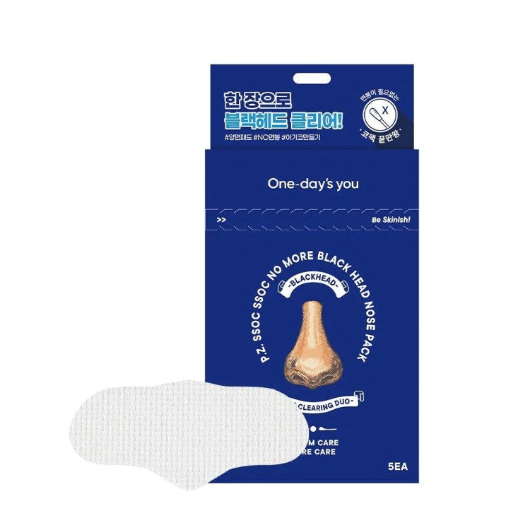 One-Day'S You P.Z. Ssoc Ssoc No More Blackhead Nose Pack 5Ea