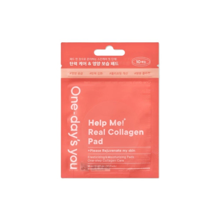 One-Day'S You Help Me! Real Collagen Pad 10S