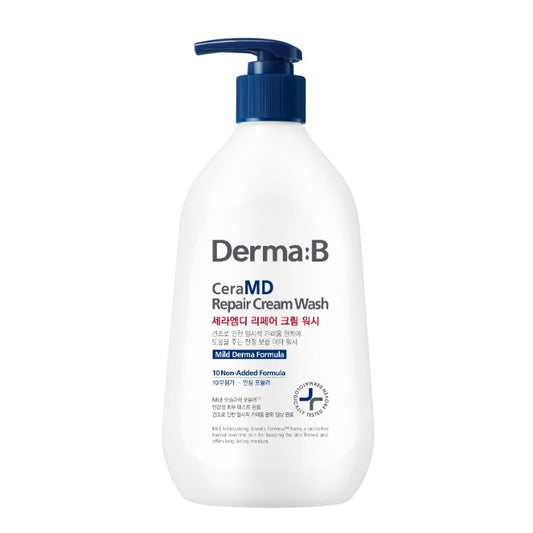 Derma:B Ceramd Repair Cream Wash 400Ml