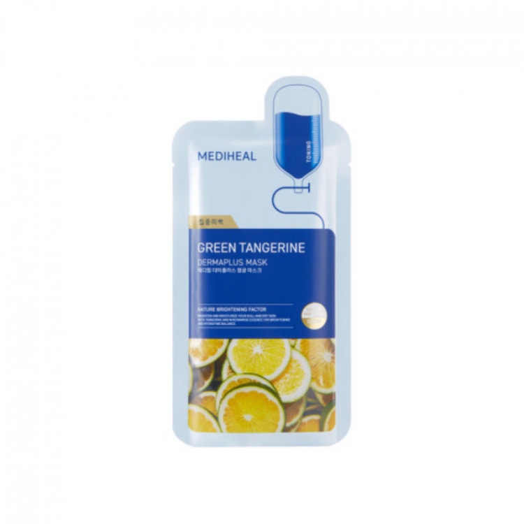 Mediheal Green Tangerine Dermaplus Mask 1S