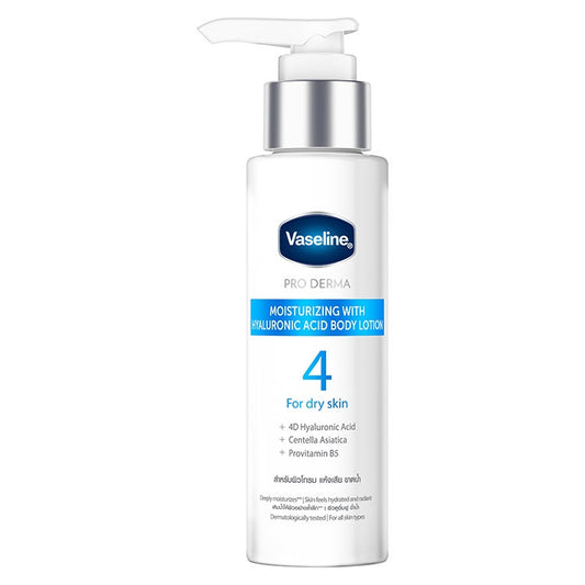 Vaseline Pro Derma Moisturizing With Hyaluronic Acid Body Lotion 95Ml