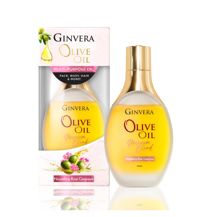 Ginvera Olive Oil Nourishing Rose Geranium 100Ml