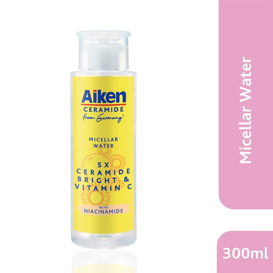 Aiken Ceramide 5X Ceramide Bright & Vitamin C Micellar Water 300Ml