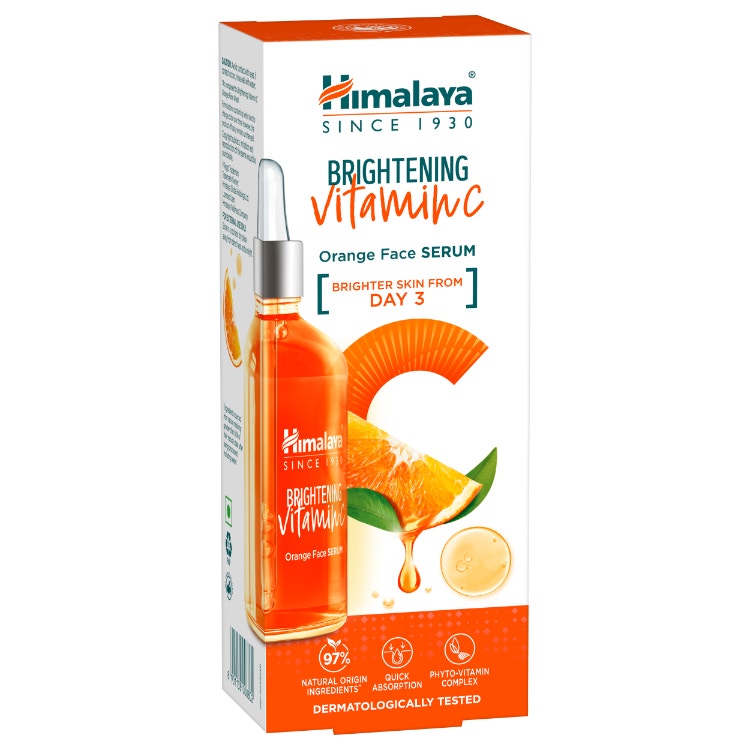Himalaya Brightening Vitamin C Orange Face Serum 30Ml