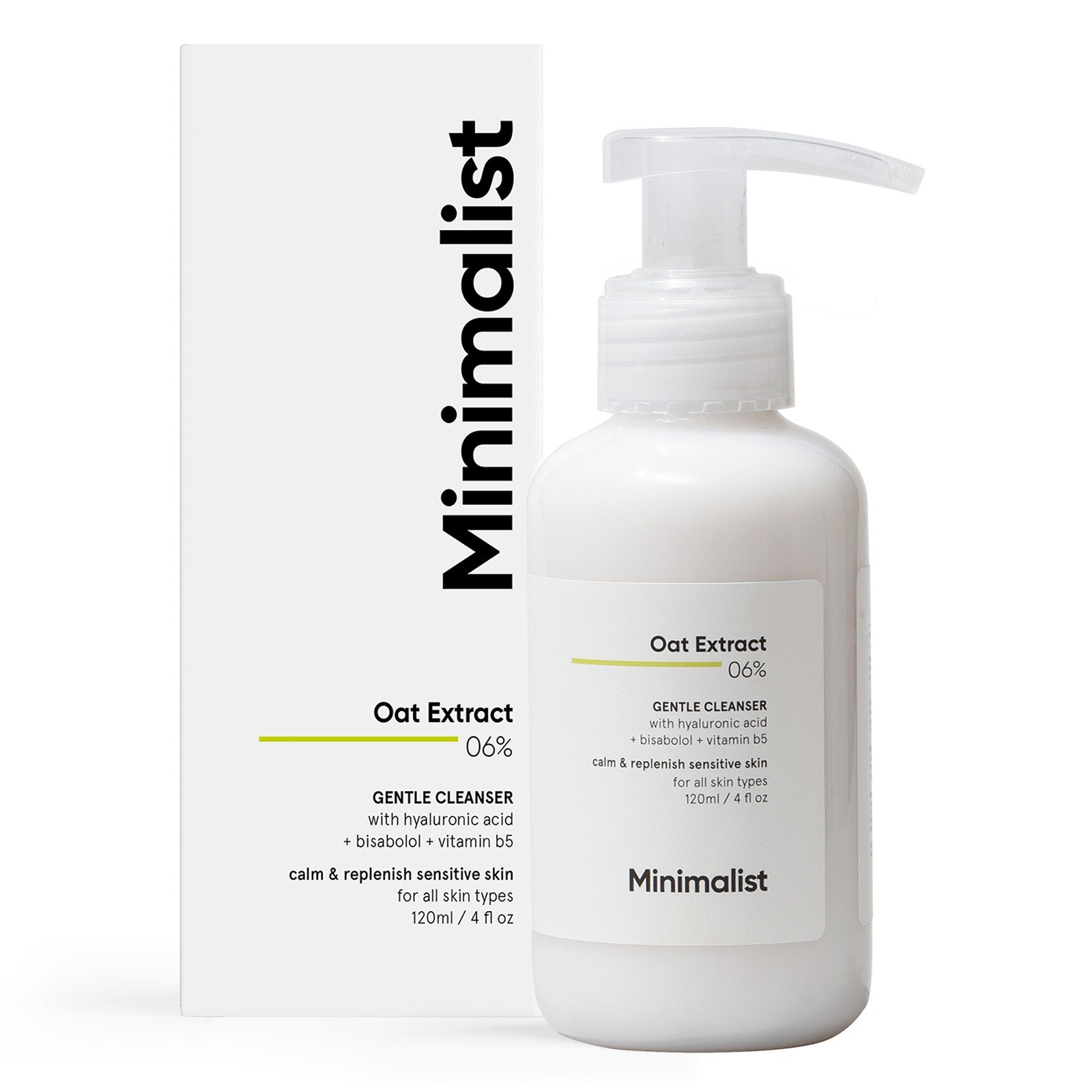 Minimalist Oat Extract 06% Cleanser 120Ml