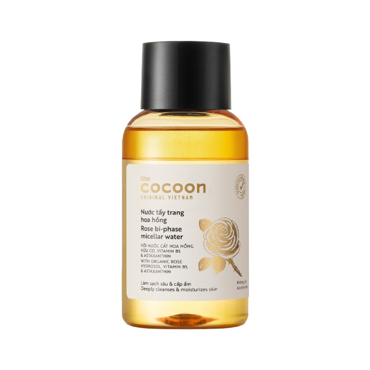 Cocoon Rose Bi-Phase Micellar Water 140Ml