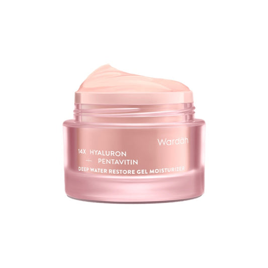 Wardah 14X Hyaluron+Pentavitin Deep Water Restore Gel Moisturizer 30G