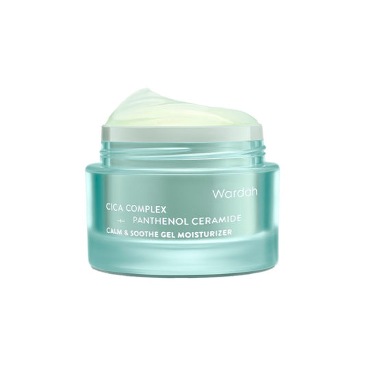 Wardah Cica Complex+Panthenol Ceramide Calm & Soothe Gel Moisturizer 30G