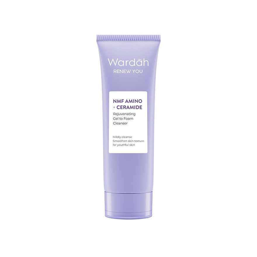 Wardah Renew You NMF Amino + Ceramide Rejuvenating Gel to Foam Cleanser100Ml