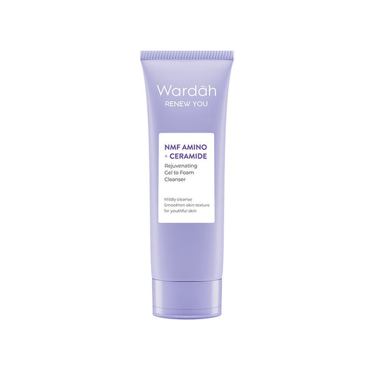 Wardah Renew You NMF Amino + Ceramide Rejuvenating Gel to Foam Cleanser100Ml