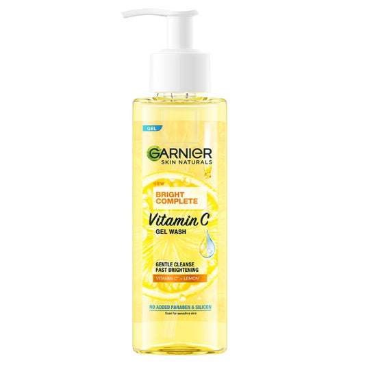 Garnier Bright Complete Vitamin C Gel Wash 120Ml