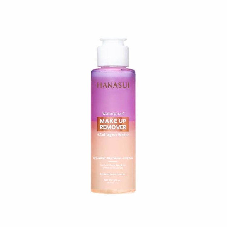 Hanasui Waterproof Make Up Remover & Collagen Water