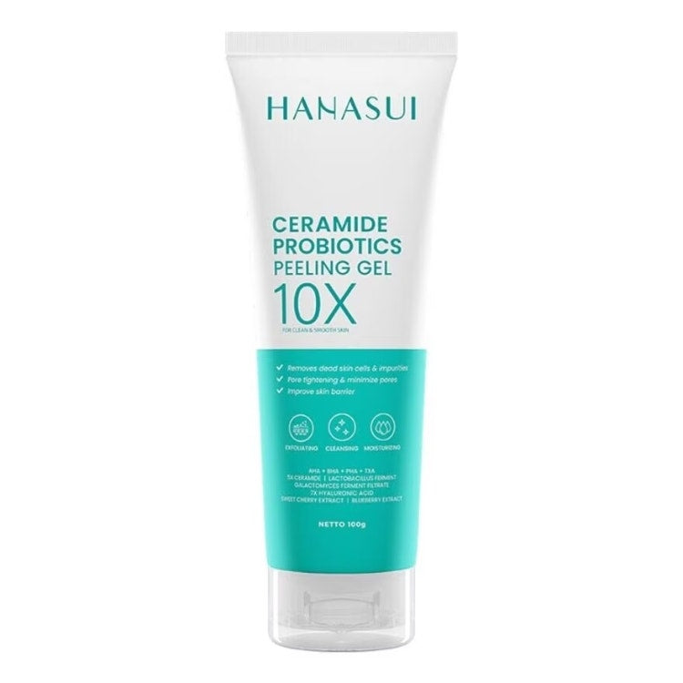 Hanasui Ceramide Probiotic Peeling Gel 100G