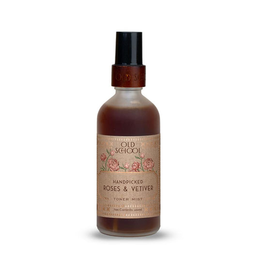 Old School Handpicked Roses And Vetiver Toner Mist
