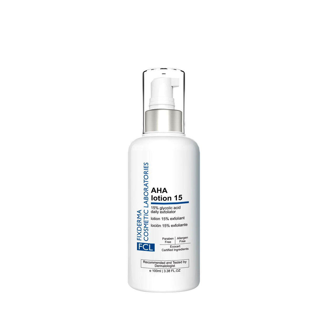FCL 15% Glycolic Acid AHA Lotion For Body, Face Dead Skin Remover Exfoliating Lotion