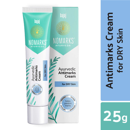Bajaj Nomarks Ayurvedic Antimarks Cream For Dry Skin Helps Prevents Marks
