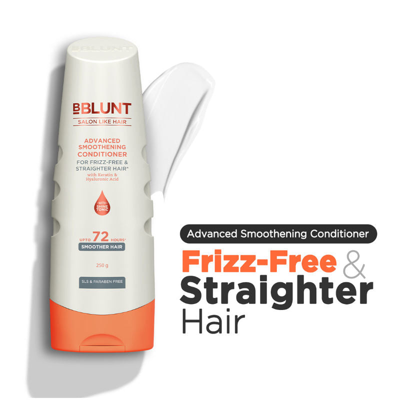 BBlunt Advanced Smoothening Conditioner With Keratin & Shine Tonic For Smooth & Shiny Hair