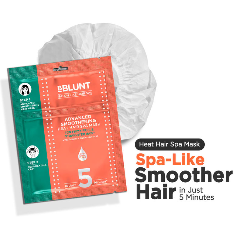 BBlunt Advanced Smoothening Heat Hair Spa Mask