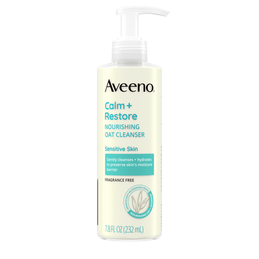Calm + Restore Gentle Nourishing Oat Face Cleanser