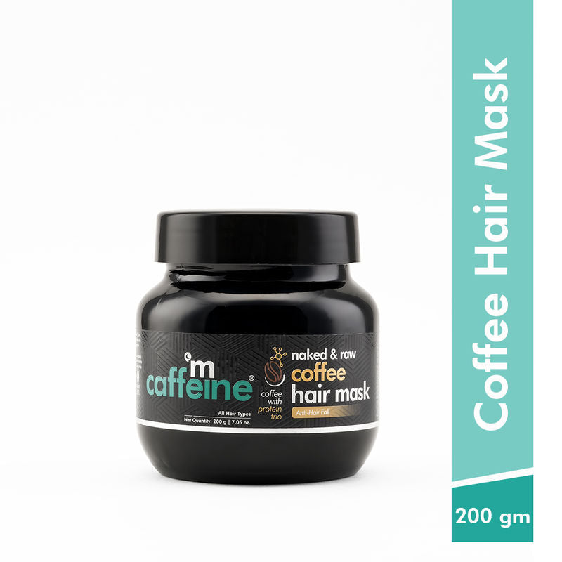 MCaffeine Latte Coffee Hair Mask for Intense Damage Repair with Shea & Murumuru Butter