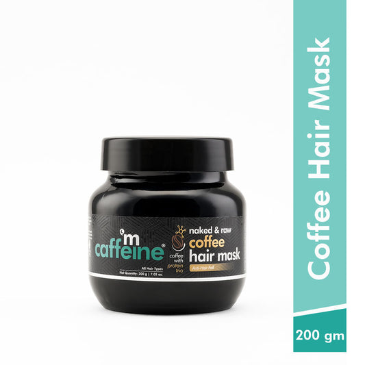 MCaffeine Latte Coffee Hair Mask for Intense Damage Repair with Shea & Murumuru Butter