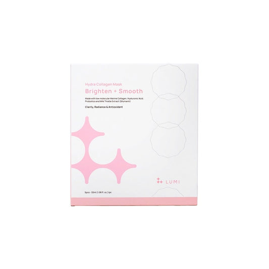 Lumi Hydra Collagen Mask Brighten + Smooth 5Pcs