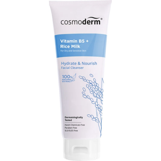 Cosmoderm Natural Hydrate & Nourish Facial Cleanser 100Ml