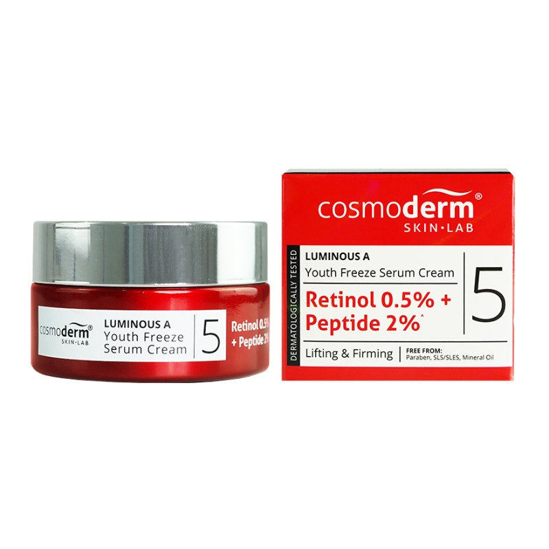 Cosmoderm Luminous A Youth Freeze Serum Cream 30Ml