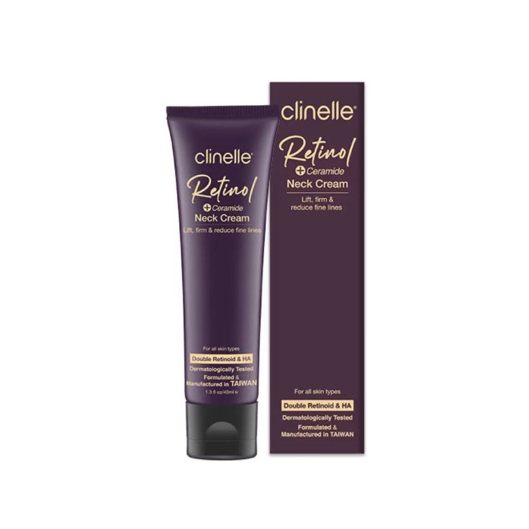 Clinelle Retinol + Ceramide Neck Cream 40Ml