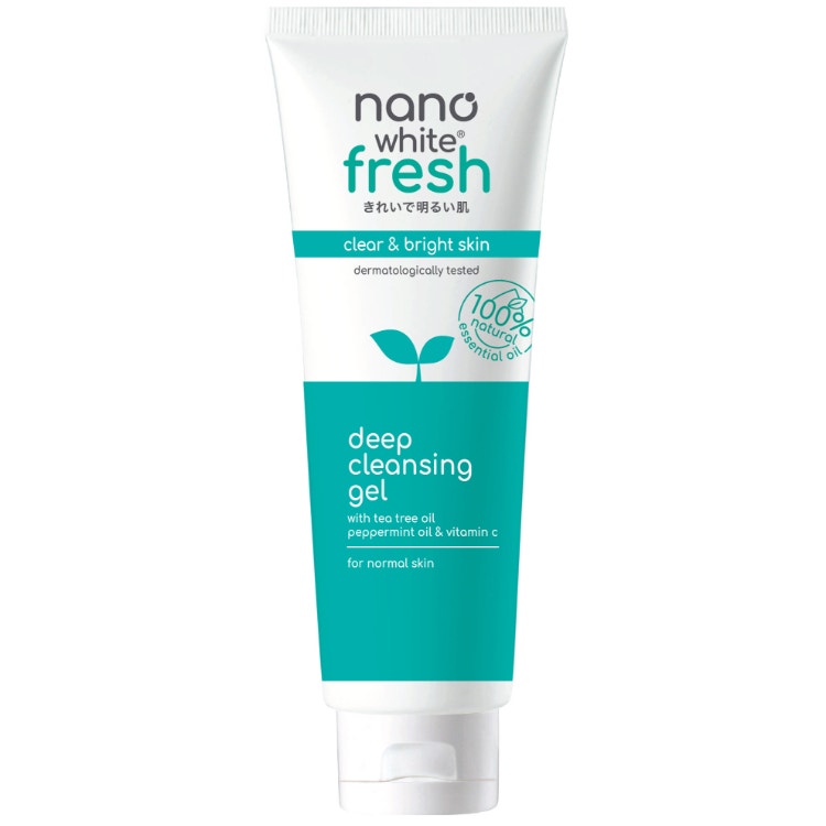 Nanowhite Fresh Deep Cleansing Gel 100G