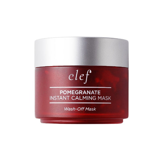Clef Pomegranate Instant Calming Mask (Wash Off Mask) 100G