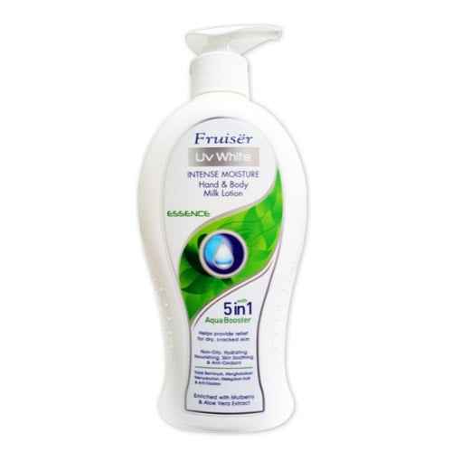 Fruiser Uv White Intense Moisture Hand & Body Milk Essence Lotion 400Ml