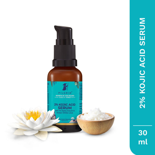 Pilgrim Glow Range 2% Kojic Acid Face Serum
