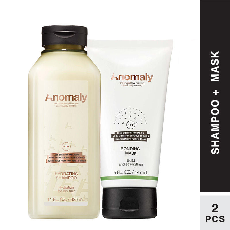Anomaly Hydrating Shampoo With Bonding Mask Combo