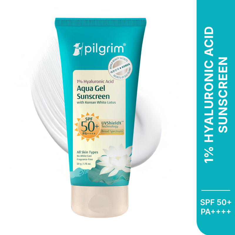 Pilgrim 1% Hyaluronic Acid Sunscreen Gel SPF 50 PA+++