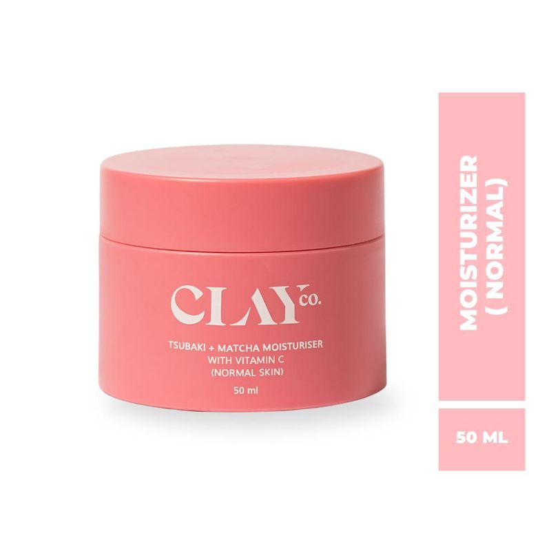 Clayco Tsubaki + Matcha Moisturiser With Vitamin C For 24H Hydration - Normal Skin