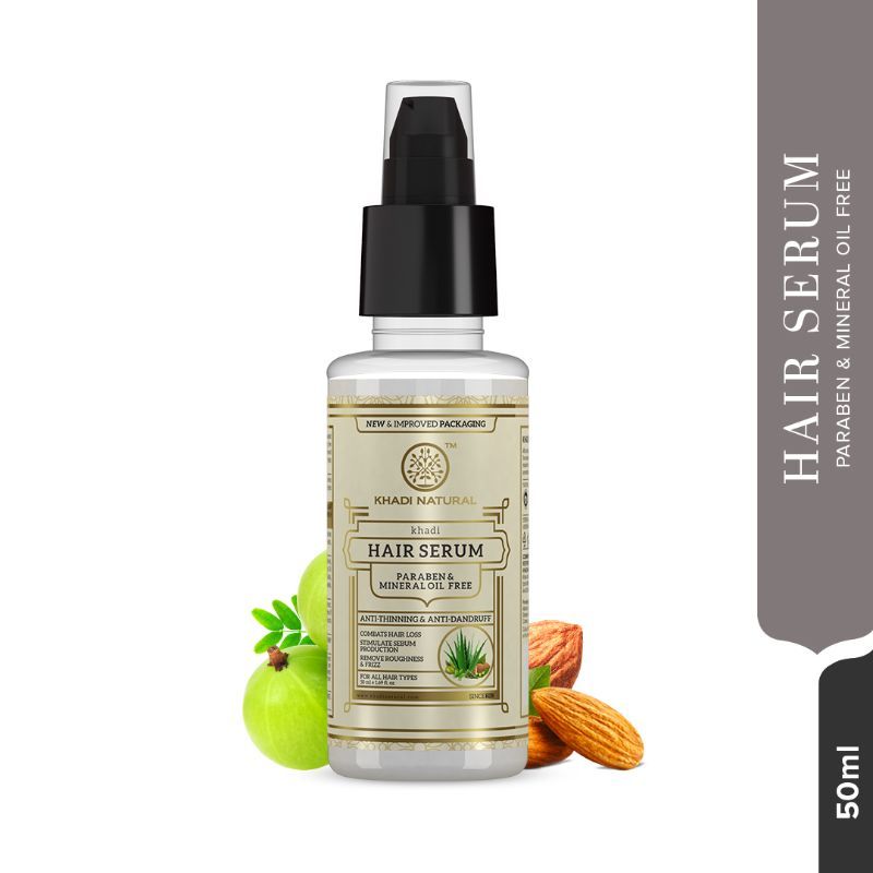 Khadi Natural Hair Serum Remove Roughness & Frizz