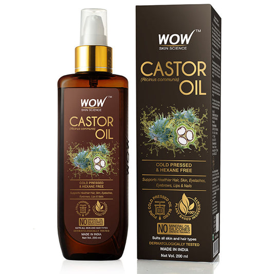Wow Castor Oil for Hair & Skin