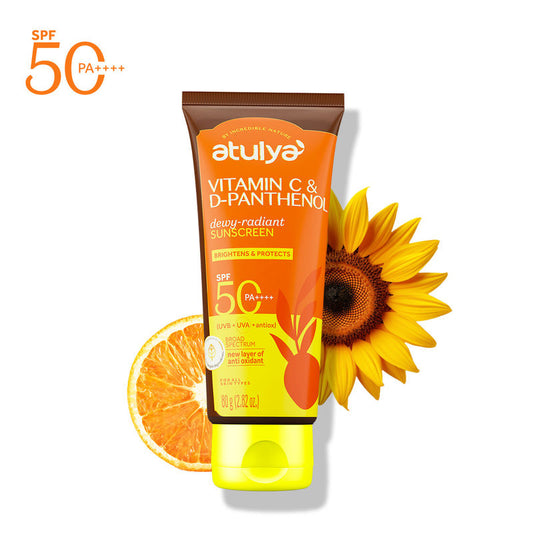 Atulya Vitamin C & D Panthenol Sunscreen SPF 50 PA++++