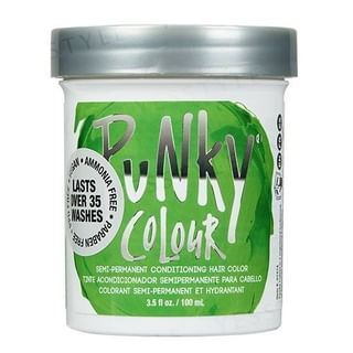 Punky Colour Semi-Permanent Conditioning Hair Color Alpine Green