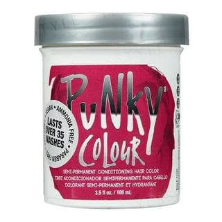 Punky Colour Semi-Permanent Conditioning Hair Color Rose Red 100ml