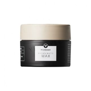 HH Simonsen Brown Matte Clay Hair Wax 90ml