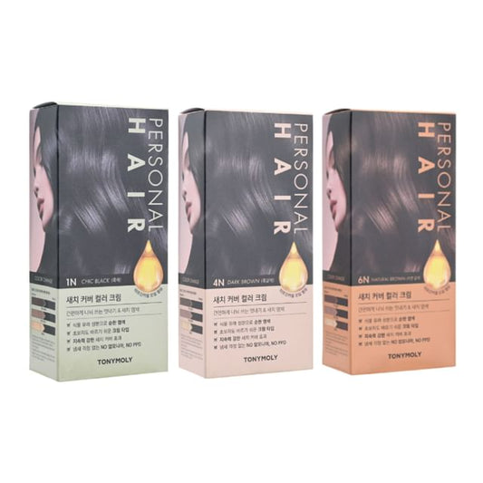 TONYMOLY Personal Hair Color Cream 6N Natural Brown