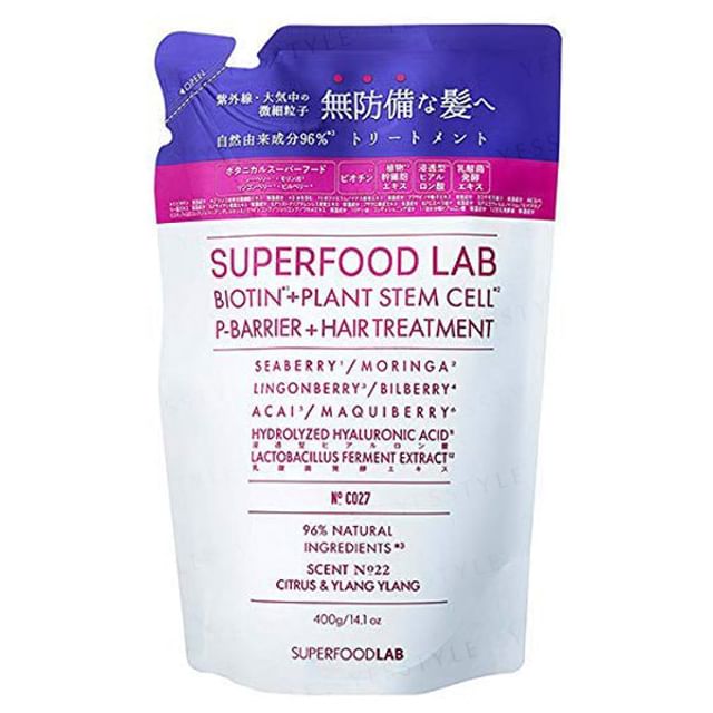 SUPERFOOD LAB - BT+P Barrier Scalp Hair Treatment Refill 400g