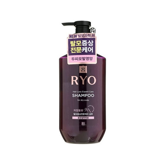 Ryo Hair Loss Expert Care 9EX Shampoo for Dry & Normal Scalp