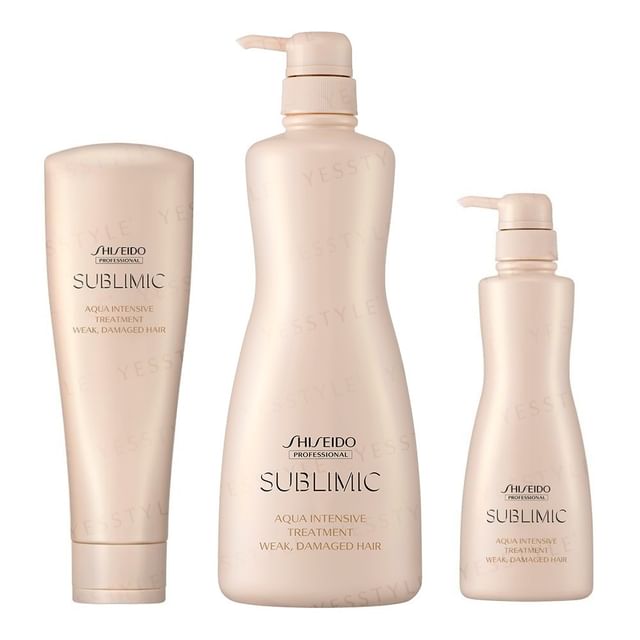 Shiseido Professional Sublimic Aqua Intensive Treatment for Weak and Damaged Hair