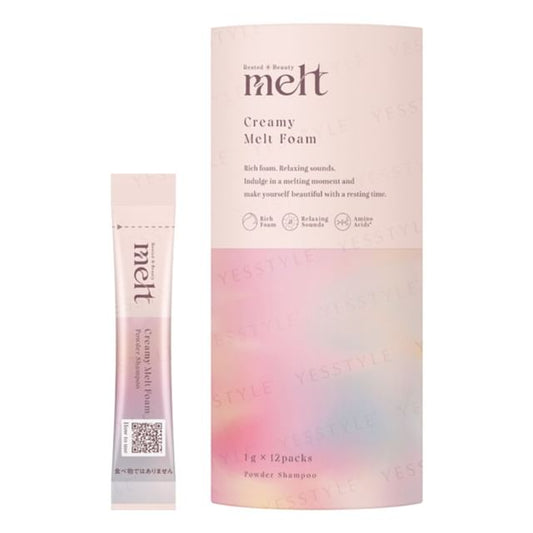 Kao Melt Creamy Melt Foam Powder Shampoo