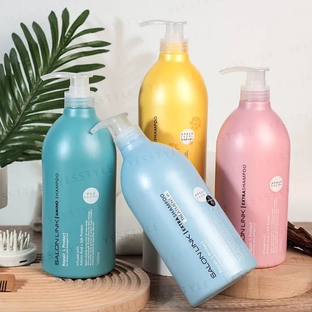 KUMANO COSME - Salon Link Shampoo Extra Repair & Protect Yellow 1000ml