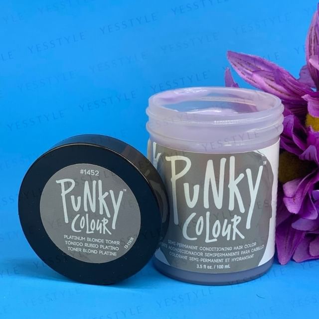 Punky Colour Semi-Permanent Conditioning Hair Color - Platinum Blonde Toner